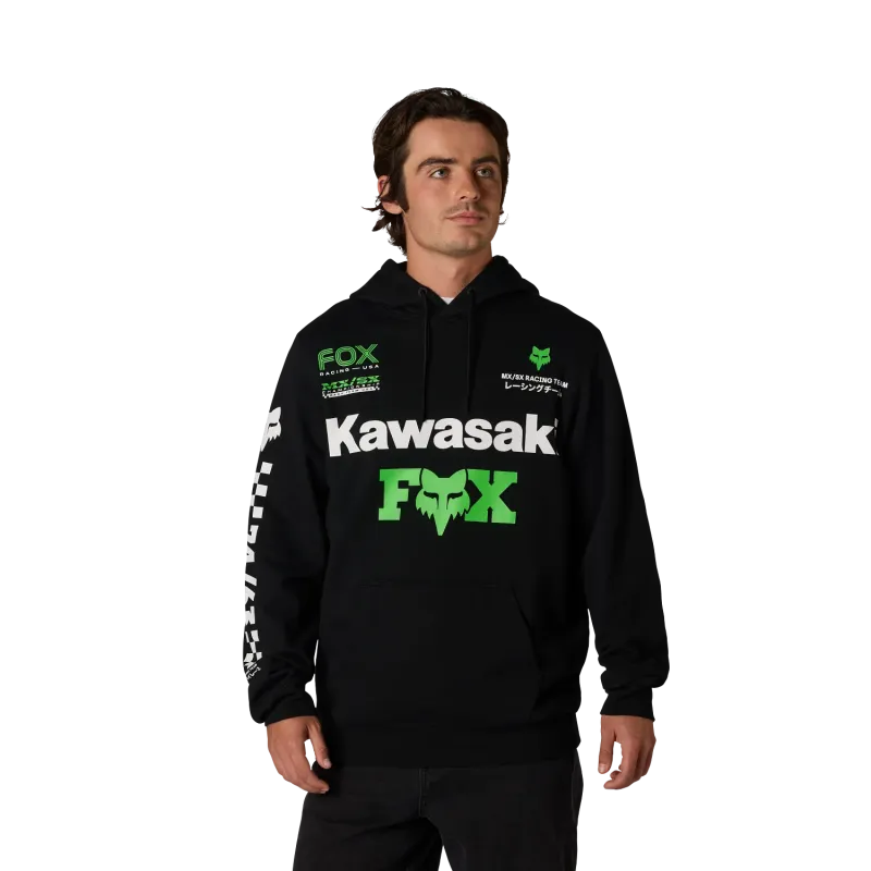 FOX Kawasaki Fleece PO Black