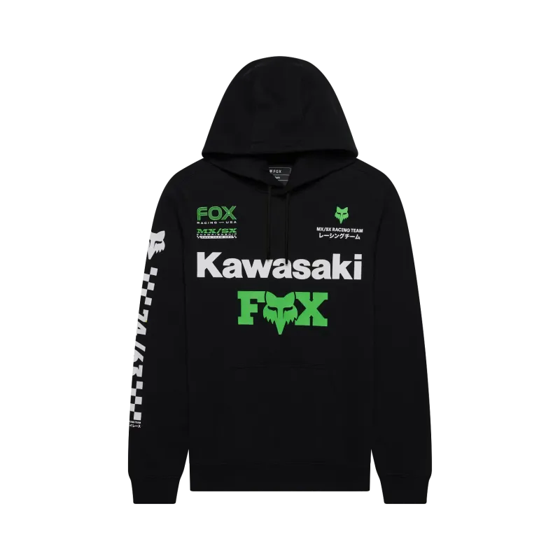 Felpa con Cappuccio Kawasaki Nera