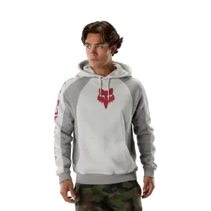 Felpa in pile con cappuccio FOX Valiant Light Grey