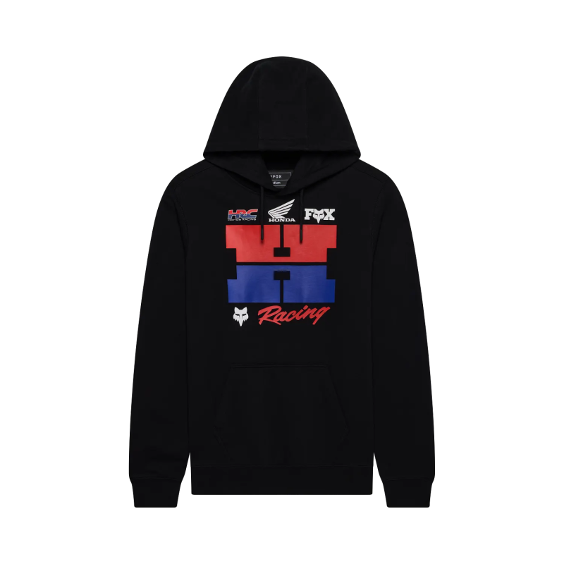 FOX Honda Fleece-Kapuzenpullover Black