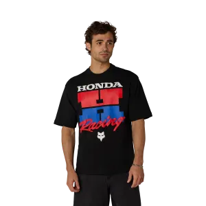 T-Shirt FOX Honda Midweight SS Tee Off Black