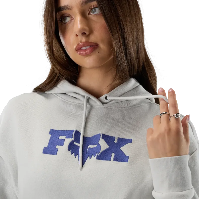 FOX Woman FOX Head X Fleece PO Light Grey