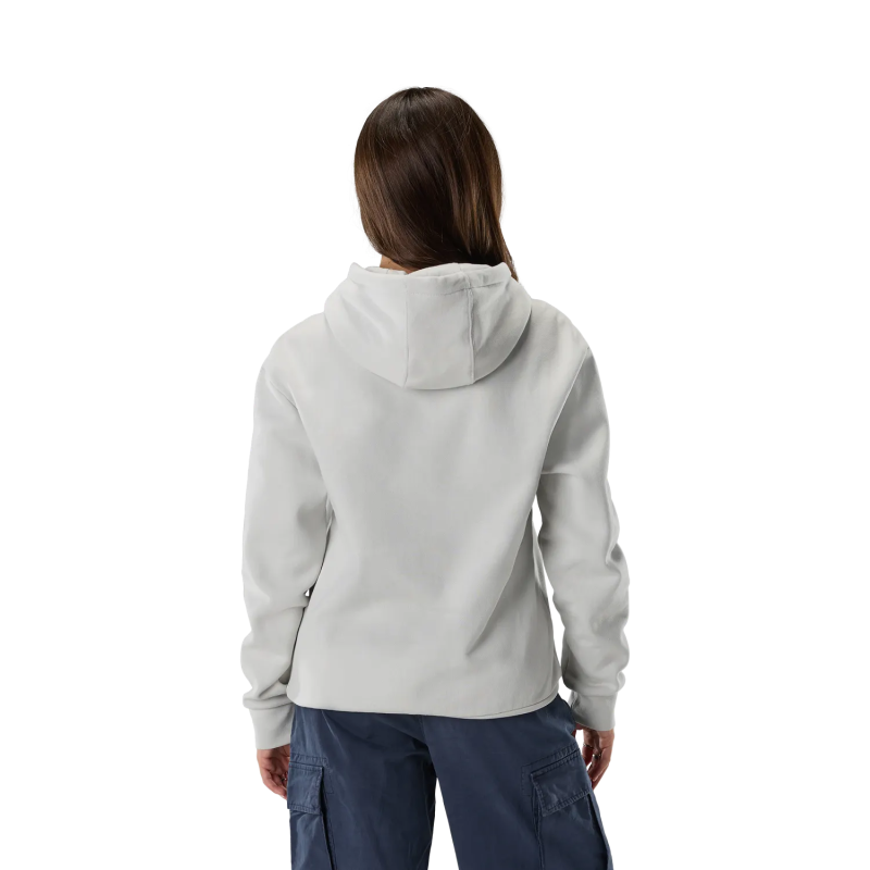 FOX Damen Head X Fleece-Kapuzenpullover Light Grey