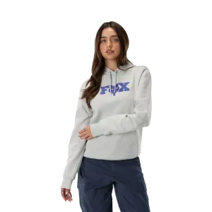 Felpa FOX Donna in pile con cappuccio Light Grey
