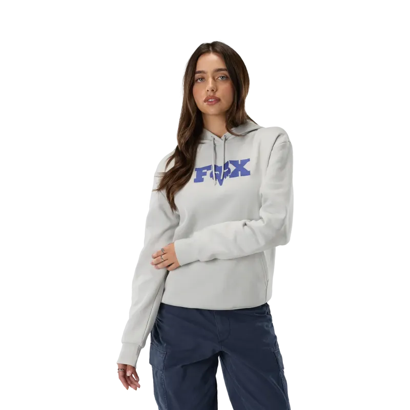 FOX Woman FOX Head X Fleece PO Light Grey