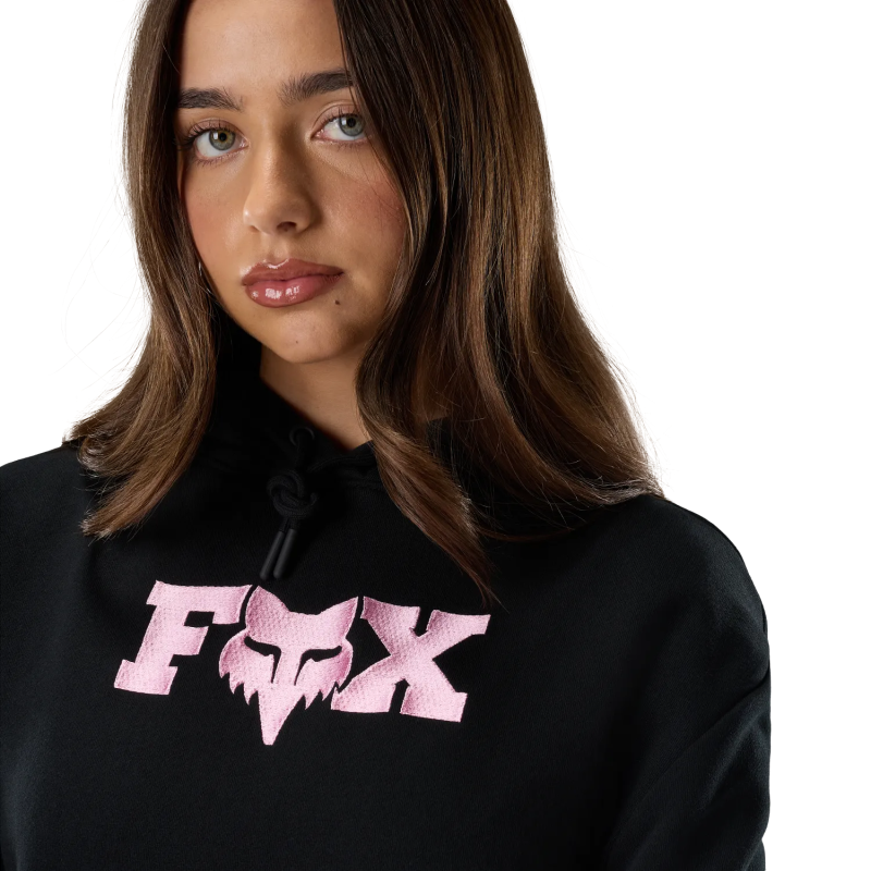 FOX Damen Head X Fleece-Kapuzenpullover Black