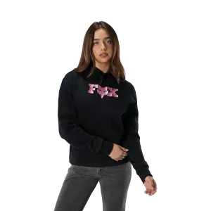 Felpa FOX Donna in pile con cappuccio Black