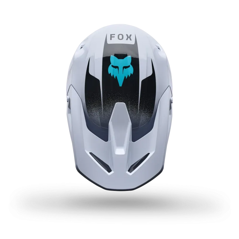 FOX Helmet V1 Clutch White Black
