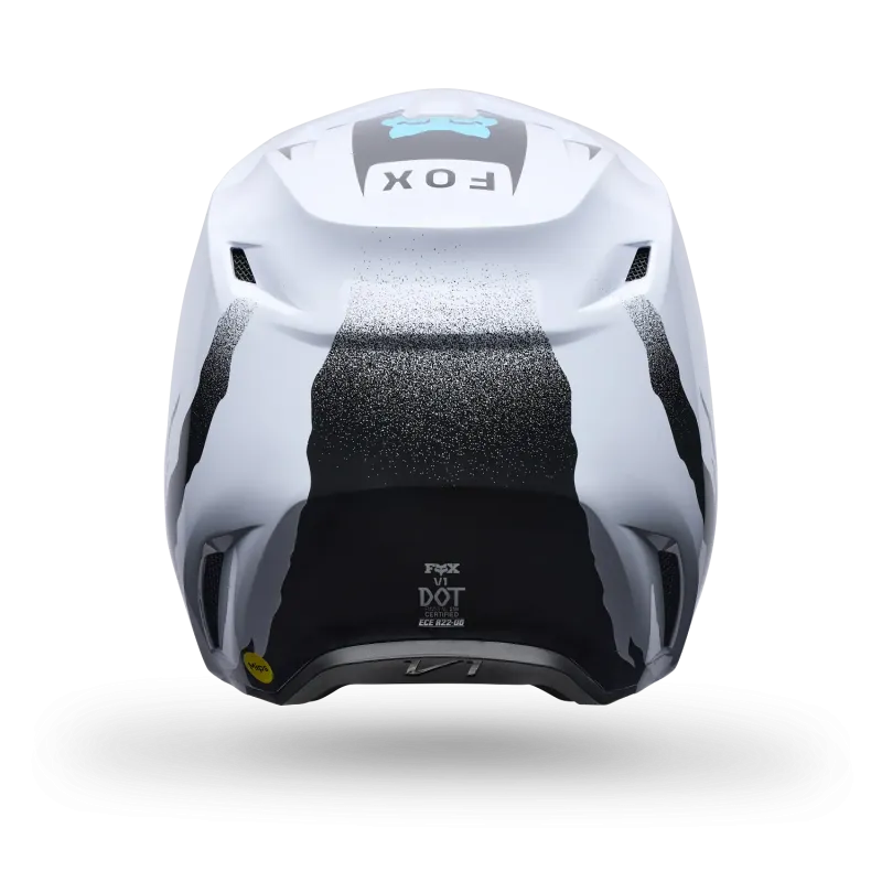 FOX Helm V1 Clutch White Black