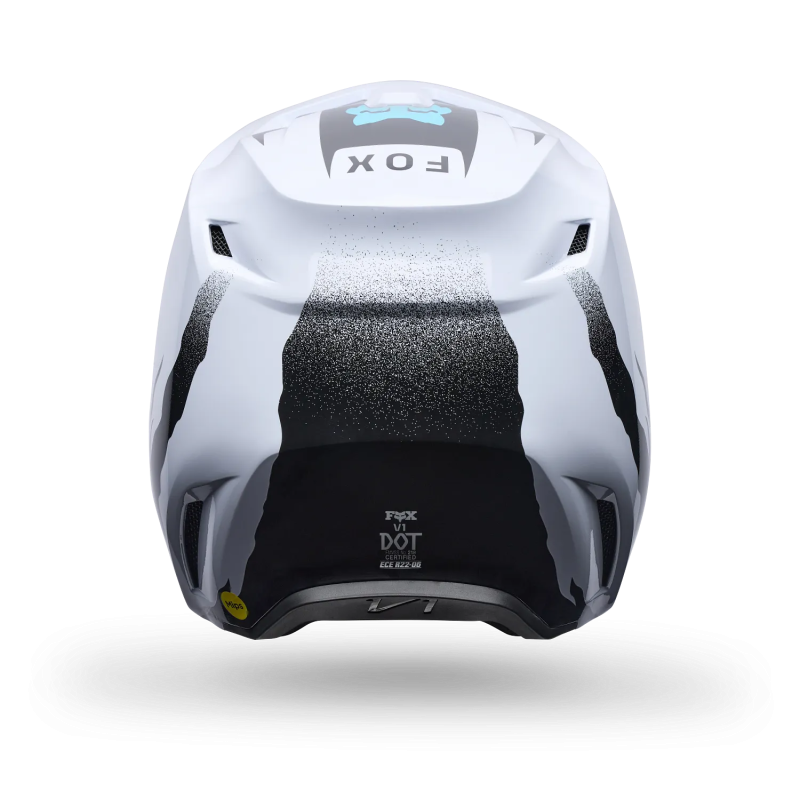 FOX Helmet V1 Clutch White Black