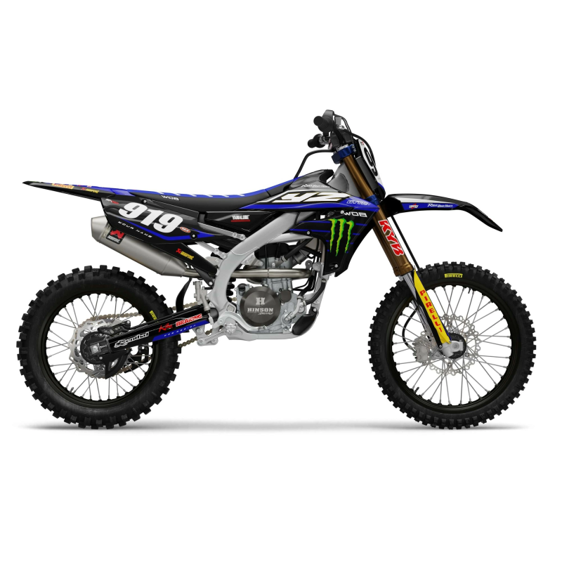 Dekorset Yamaha YZ YZF WRF 85 125 250 450 Replica Blue