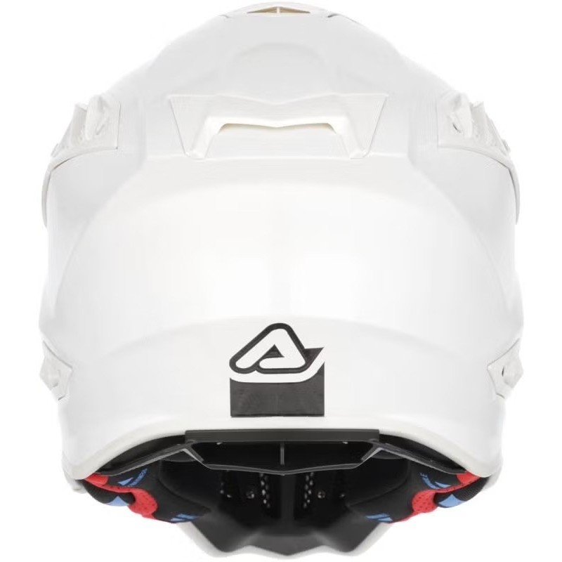 Casque Acerbis Airstrike FIM RACING homologation FRHPhe-02 blanc