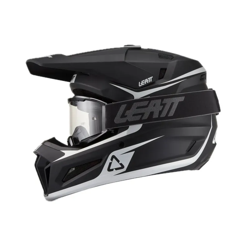Leatt Helm- und Brillen-Set 3.5 Schwarz