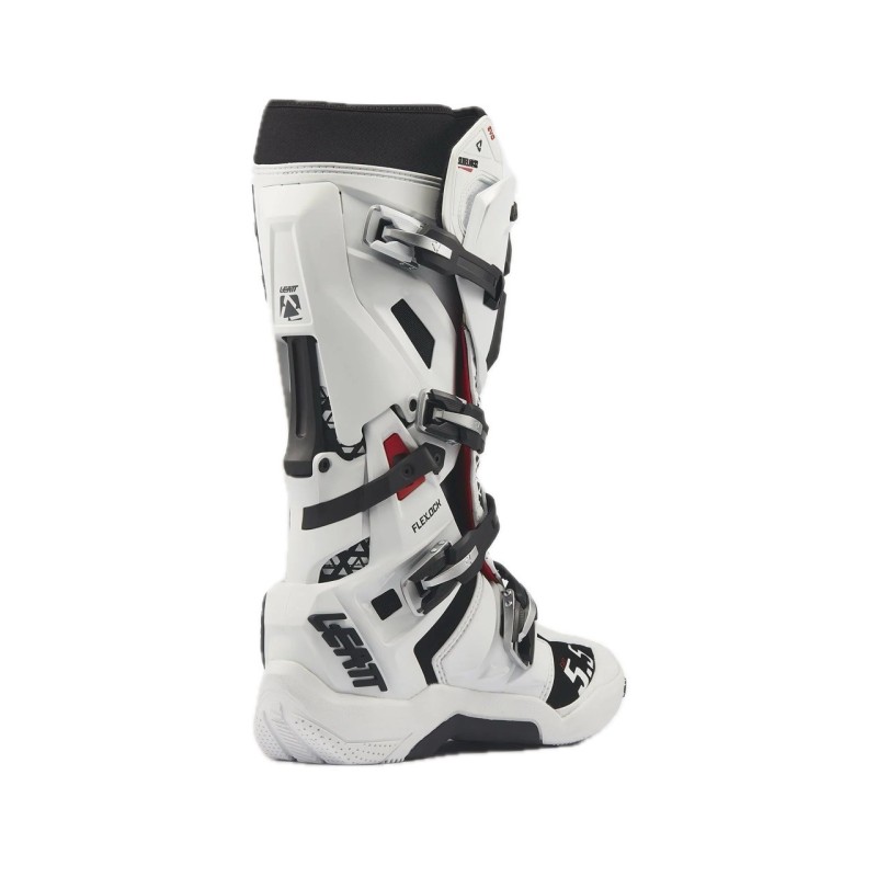 Boots Leatt 5.5 Flexlock Evo White