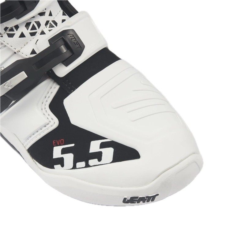 Stivali Leatt 5.5 Flexlock Evo White