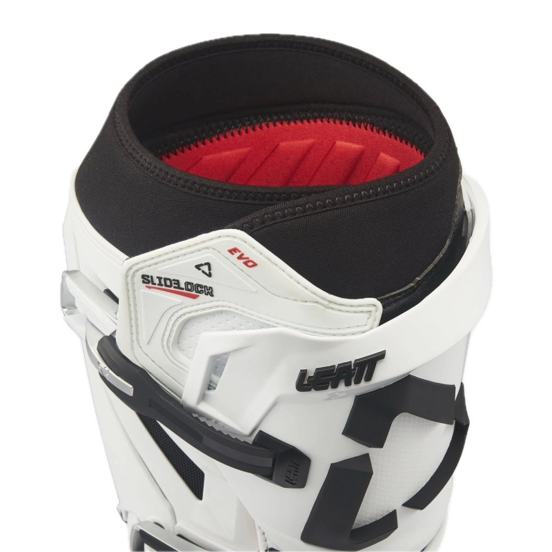 Bottes Cross Leatt 5.5 Flexlock Evo White