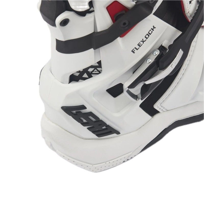 Bottes Cross Leatt 5.5 Flexlock Evo White