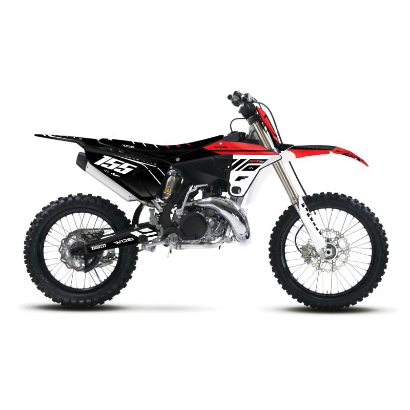 Graphics Kit Fantic “Racing Black”