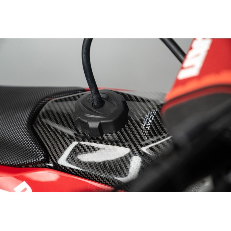 Carbon tank cover CMT | Ducati Desmo MX 450
