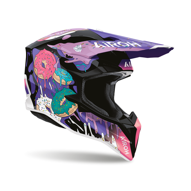 Casco Airoh Wraaap Donuts Gloss