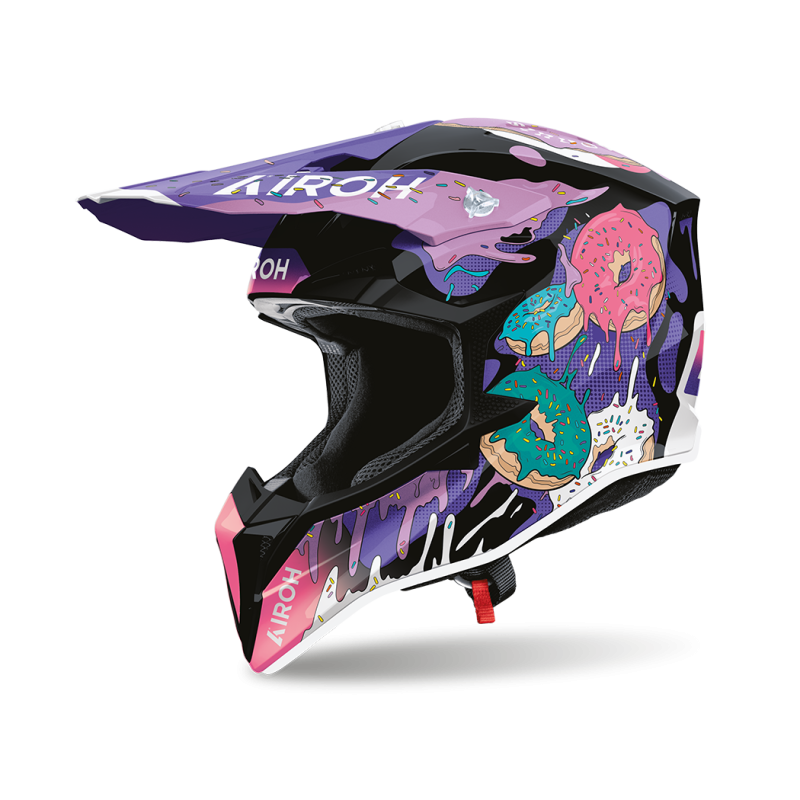 Casco Airoh Wraaap Donuts Gloss