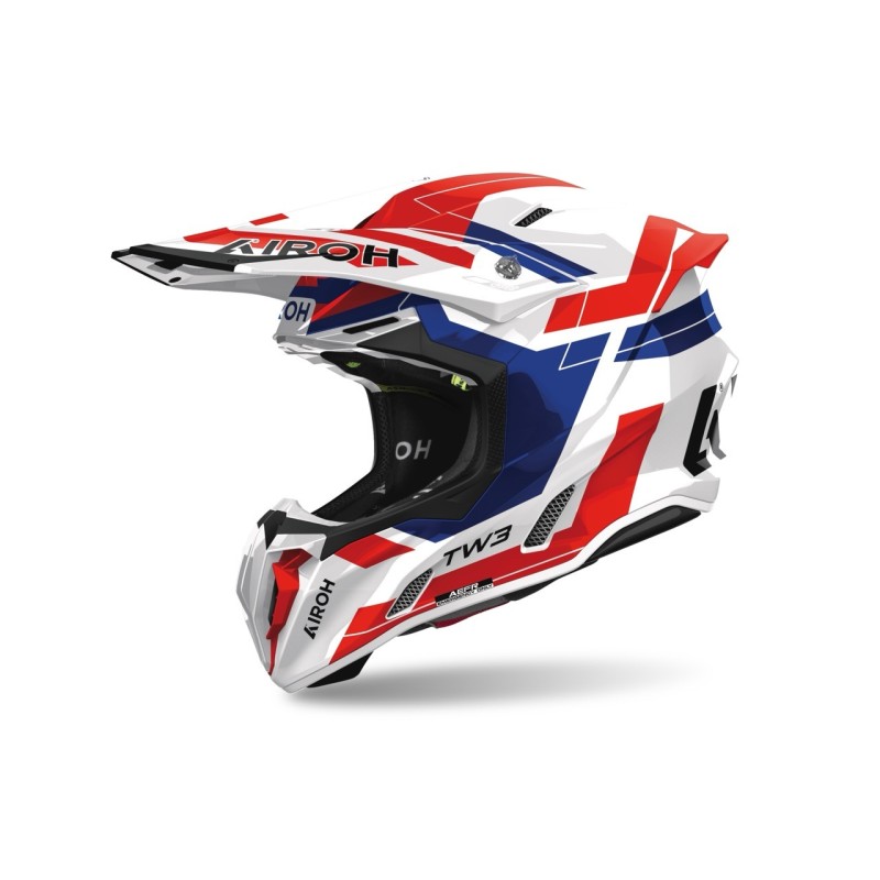 Casco Airoh Twist 3 Dynasty Blue Red Gloss