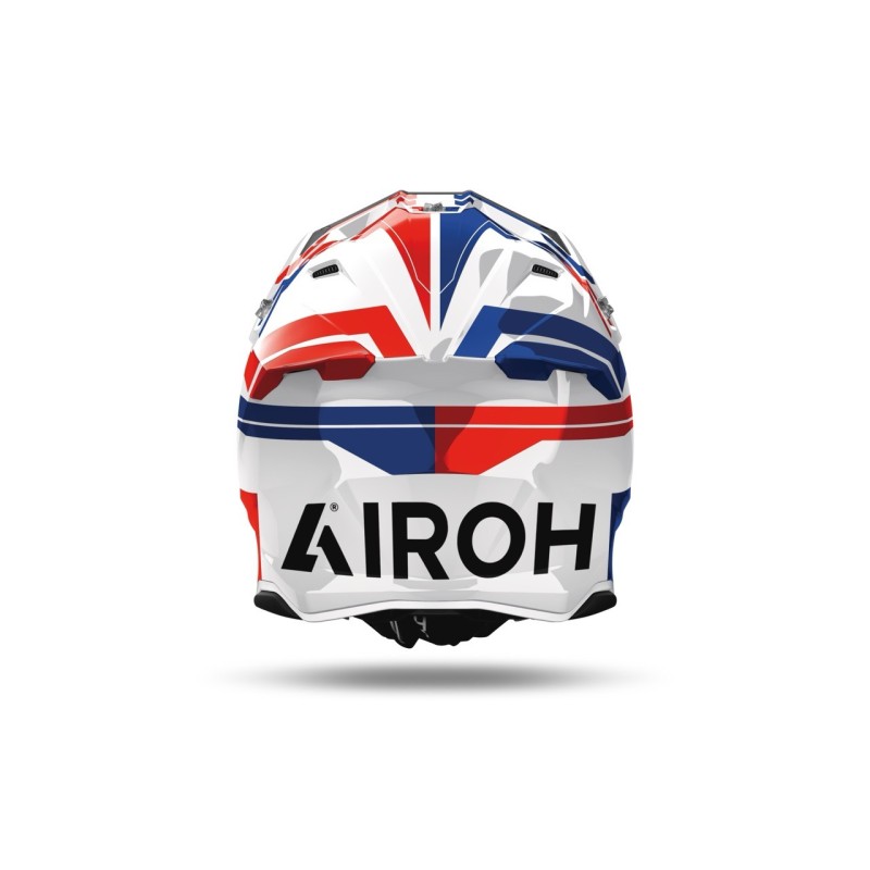Casco Airoh Twist 3 Dynasty Blue Red Gloss