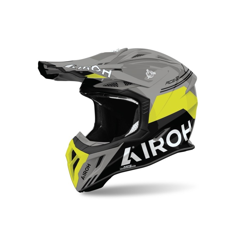 Casco Airoh Aviator ACE 2 Fury Yellow Gloss