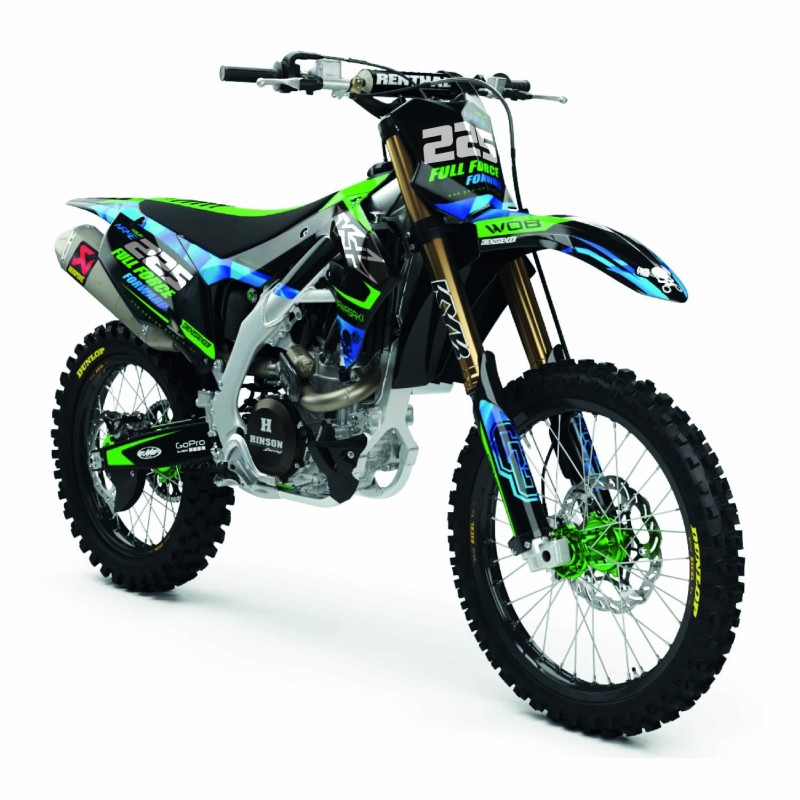 Kit déco Kawasaki “FFF Green”