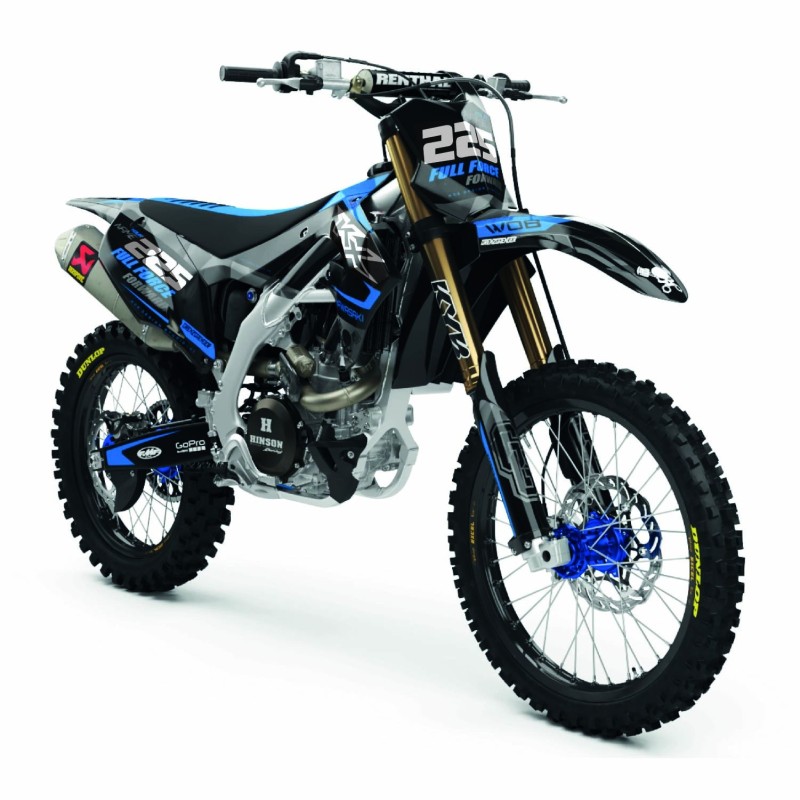 Kit déco Kawasaki “FFF Blue”