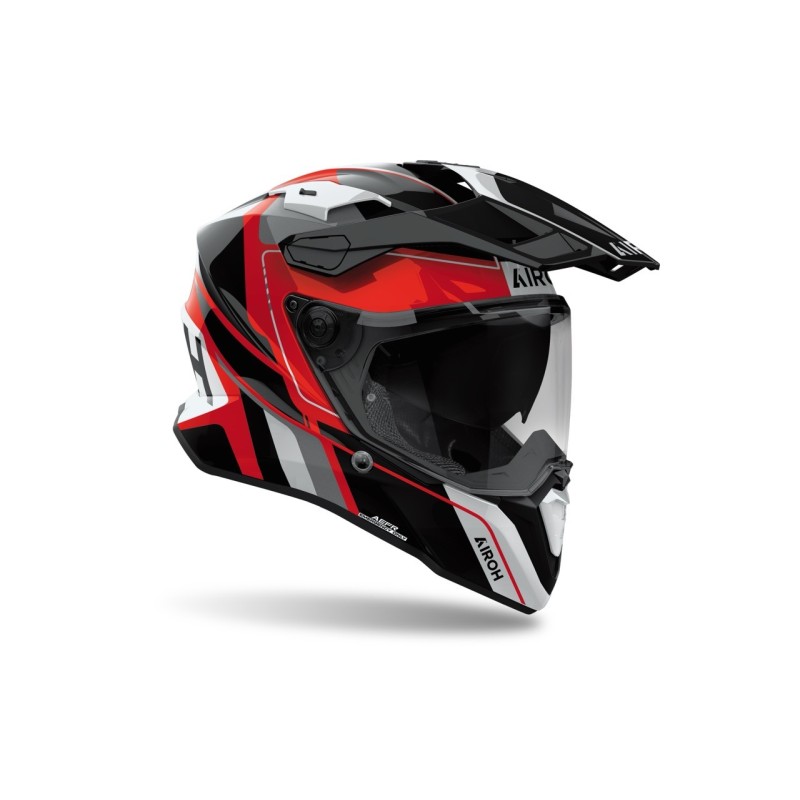 Casco Airoh Commander 2 Skip Red Gloss