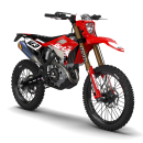 kits déco moto Beta Replica Red  pour motos Beta RR, RX, Xtrainer, LC