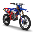 Dekor kit Beta Racing Blau für Beta RR-, RX-, Xtrainer-, LC-Motorräder