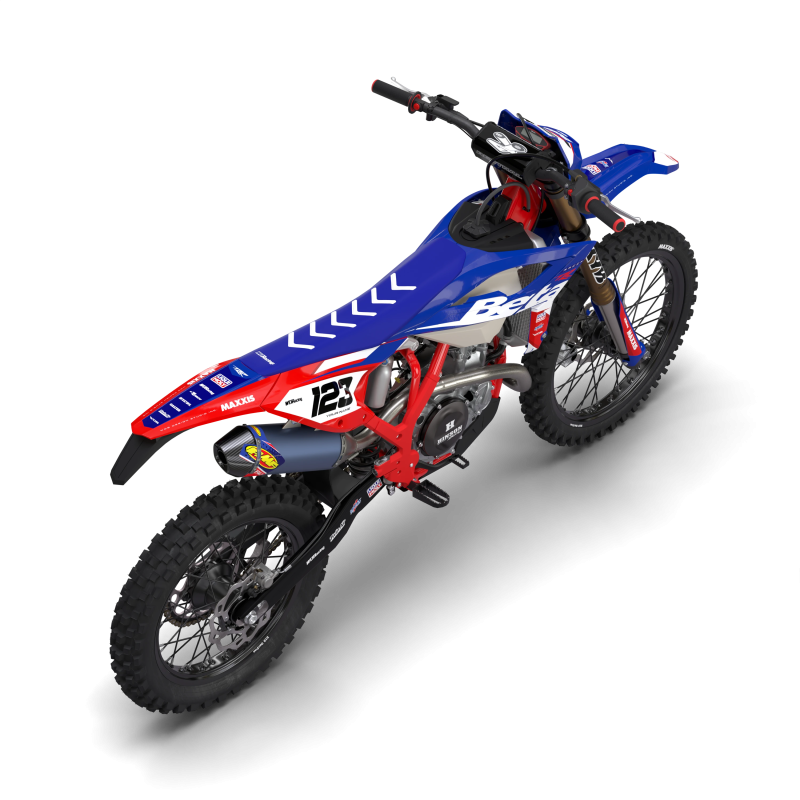 Graphics kit Beta Racing Blue  for Beta RR, RX, Xtrainer, LC