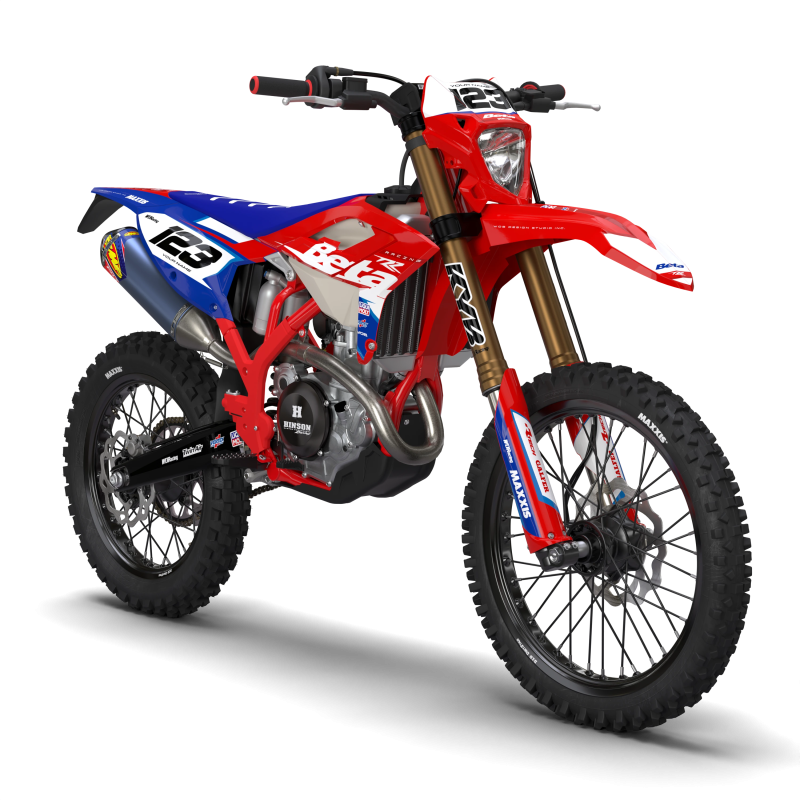 Kit Grafiche Beta Racing Red per Beta RR, RX, Xtrainer, LC