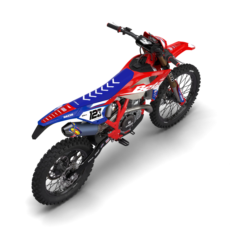 Graphics kit Beta Racing Red  for Beta RR, RX, Xtrainer, LC
