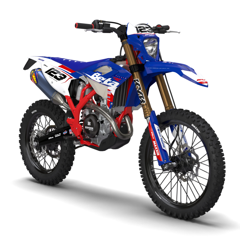 Kit Grafiche Beta Racing Bianco per Beta RR, RX, Xtrainer, LC