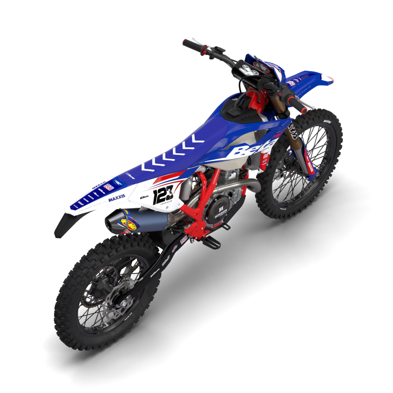 Kit Grafiche Beta Racing Bianco per Beta RR, RX, Xtrainer, LC