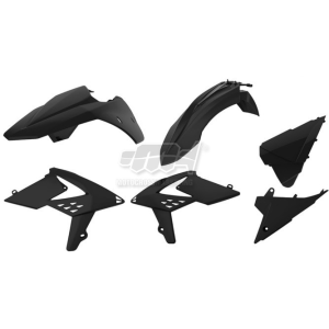 Kit Plastiche Polisport Beta RR 250/300/350 013-017 Colore Nero P90749