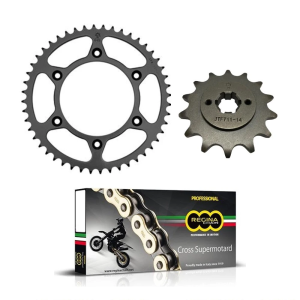 Kit catena-corona-pignone JT | Husqvarna SM/WRE 125
