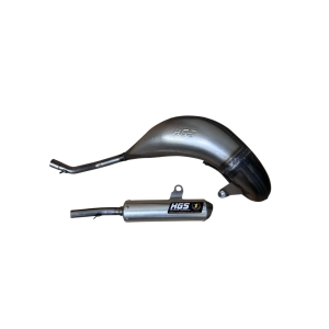 HGS exhaust pipe+silencer motard edition | Husqvarna SM 125