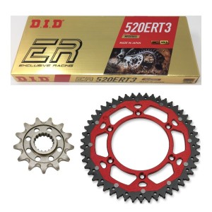 Kit catena-corona-pignone Moose-JT-DID | Honda CRF 450 02+ CRF 250 22+