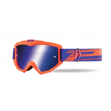 Goggles ProGrip Cross Aztaki Orange blue 9-3201/FL Arancio Fluo ProGrip Brillen