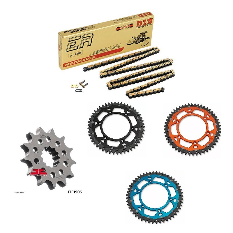 Kit chaîne Moose-JT-DID | Ktm Husqvarna GasGas 85