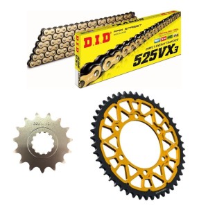 Kit catena-corona-pignone JT Twinstar-PBR-DID | Yamaha Tenere 700