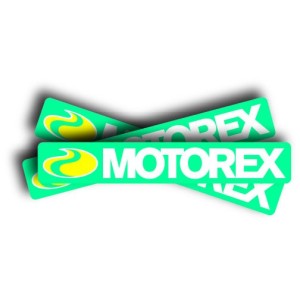Decal Logo Motorex 3 pz