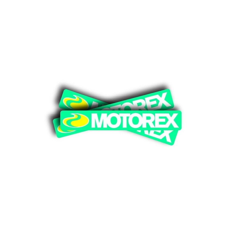 Decal Logo Motorex 3 pz