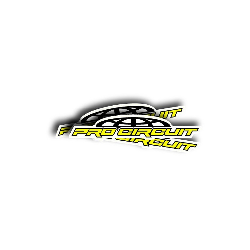 Decal Logo Pro Circuit 3 pcs