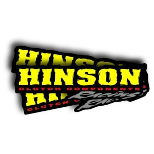 Decal Logo Hinson Racing 3 pcs