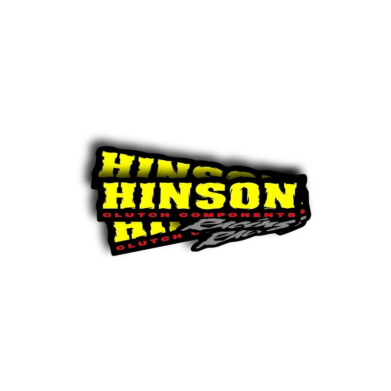 Adesivo Hinson racing 3 pz